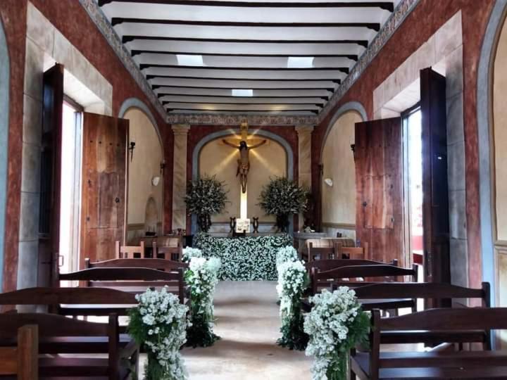 Hacienda Santa Cruz Mérida Eksteriør billede